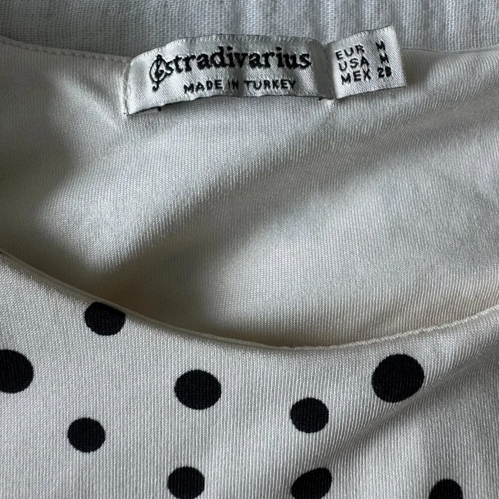 Stradivarius Polka Dot Bodysuit New Without Tags - Size M 🤍 - Picture 4 of 12